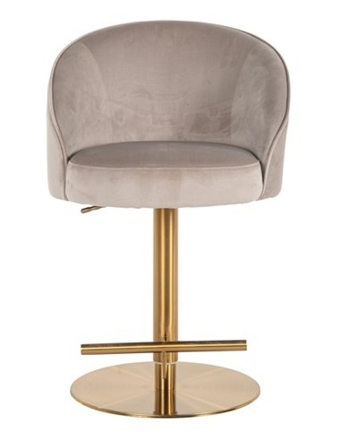 Zabi barstol i velour H86 - 112 cm -...