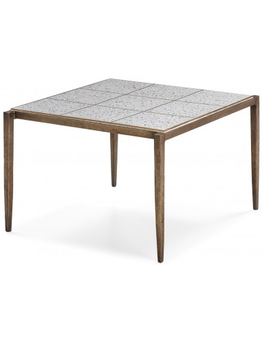 Sofabord i terrazzo og jern 65 x 59...