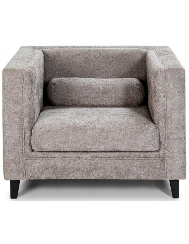 Lænestol i polyester og træ H70 cm -...