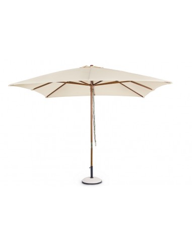 Parasol 300 x 300 cm i træ og...
