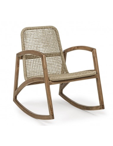 Have gyngestol i teaktræ og syntetisk...