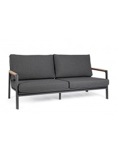 Loungesofa i aluminium,...
