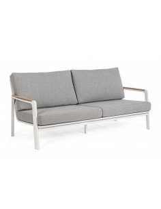 Loungesofa i aluminium,...