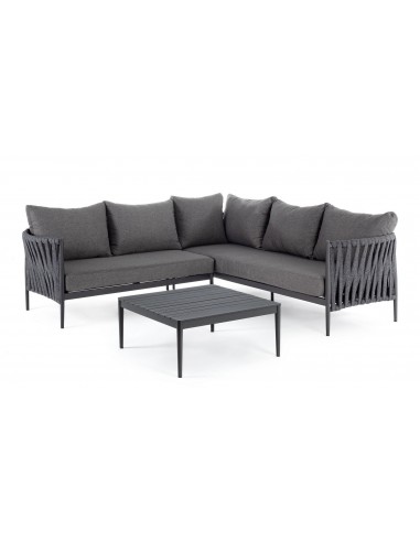 Loungesæt i aluminium, tetoron og...