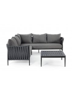 Loungesæt i aluminium,... 2