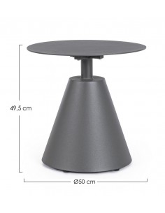 Loungebord i aluminium Ø50... 2