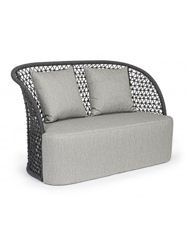 Cuyen loungesofa i aluminium, reb og...