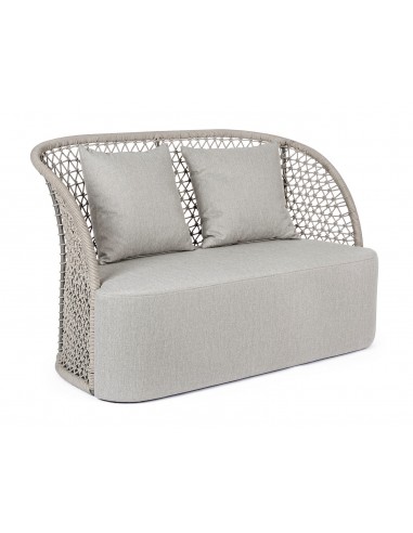 Cuyen loungesofa i aluminium, reb og...