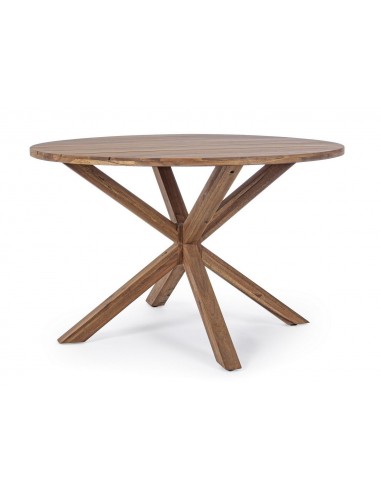 Havebord i akacietræ Ø120 cm - Akacie