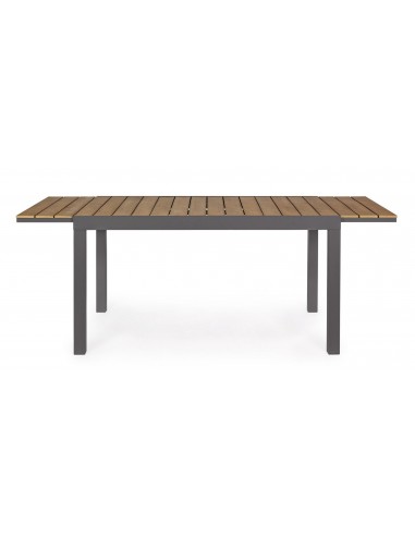 Havebord med udtræk i aluminium og...