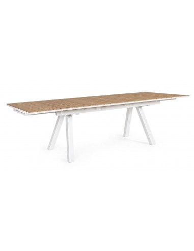 Havebord med udtræk i aluminium og...