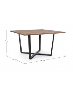 Havebord i aluminium og... 2