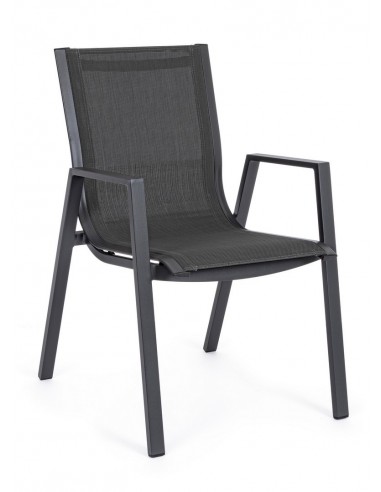 6 x Havestole med armlæn i aluminium...