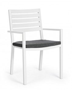 4 x Havestole med armlæn i...