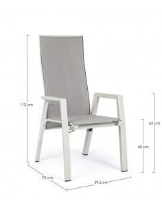 4 x Positions havestole med... 2