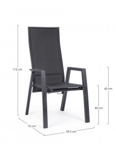 4 x Positions havestole med... 2