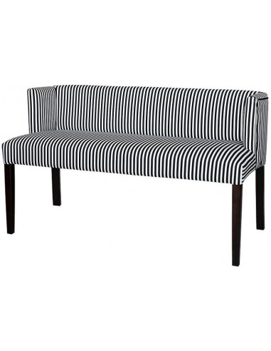 Bænk i polyester og træ B125 cm -...