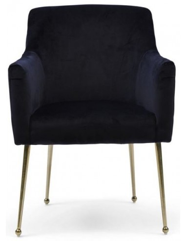 The Smith spisebordsstol i velour og...