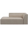 The Jagger venstrevendt daybed i bouclé 200 x 100 cm - Sand