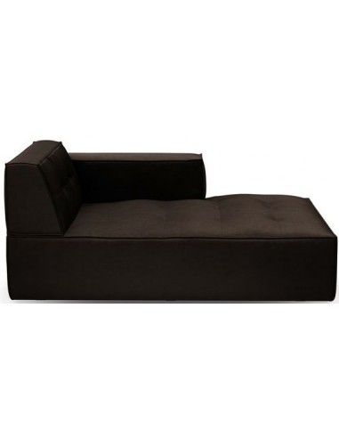 Brandon højrevendt daybed i velour...