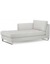 West Houston venstrevendt daybed i bomuld 180 x 94 cm - Askegrå