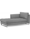 West Houston venstrevendt daybed i bomuld 180 x 94 cm - Grå