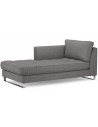 West Houston venstrevendt daybed i polyester 180 x 94 cm - Grå