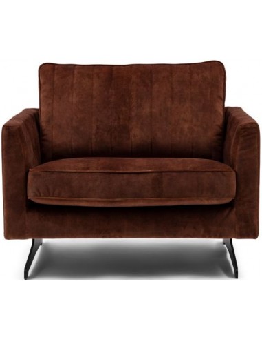 Camille lænestol i velour B105 cm -...