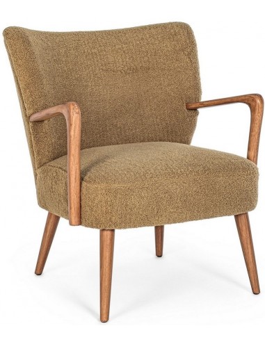 Moritz lænestol i træ og polyester...