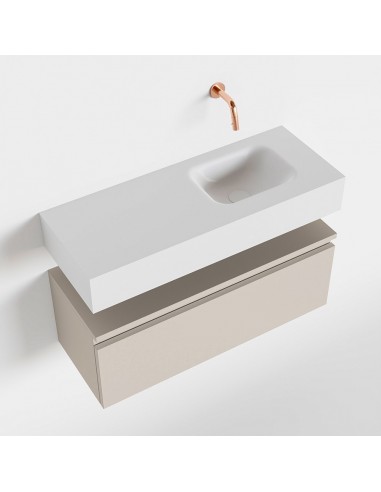 ANDOR Komplet badmiljø højrevendt...