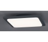 Trave loftslampe 25 x 25 cm 18W LED - Sort