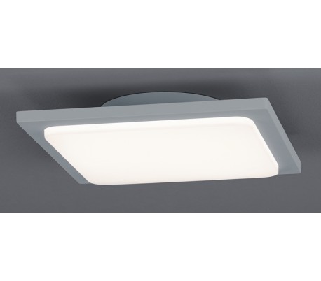 Trave loftslampe 25 x 25 cm 18W LED - Sort