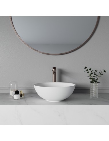 BELLO bordmonteret håndvask Ø40 cm...