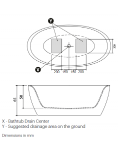 B9 fritstående badekar 178... 2