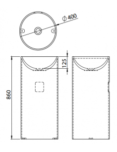 LAC2 fritstående håndvask... 2