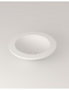 LR6M bordmonteret håndvask Ø51 cm solid surface - Mat hvid