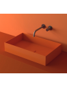 LC3M bordmonteret håndvask 60 x 37 cm solid surface - Orange