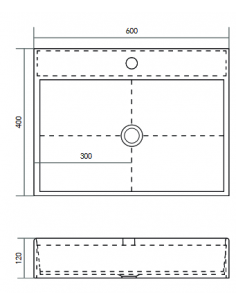 LC4M bordmonteret håndvask... 2