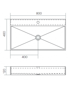 LC4L bordmonteret håndvask... 2