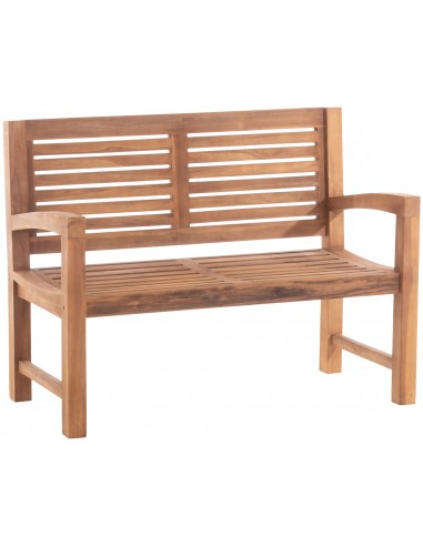 Havebænk i teaktræ B120 cm - Teak