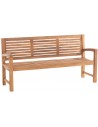 Havebænk i teaktræ B180 cm - Teak