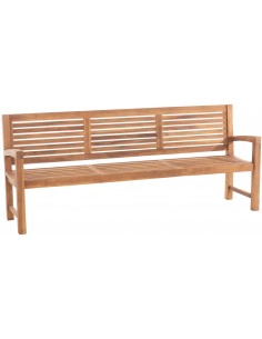 Havebænk i teaktræ B220 cm...