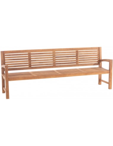 Havebænk i teaktræ B240 cm - Teak