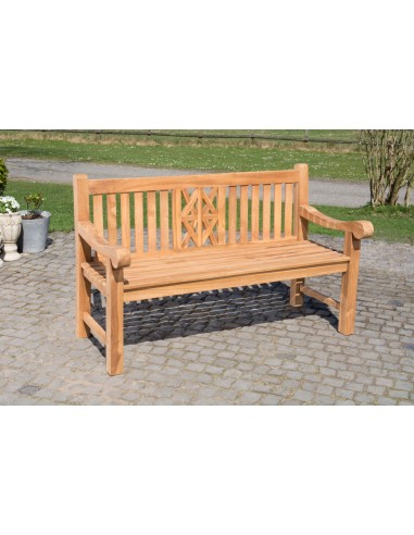 Havebænk i teaktræ B180 cm - Teak
