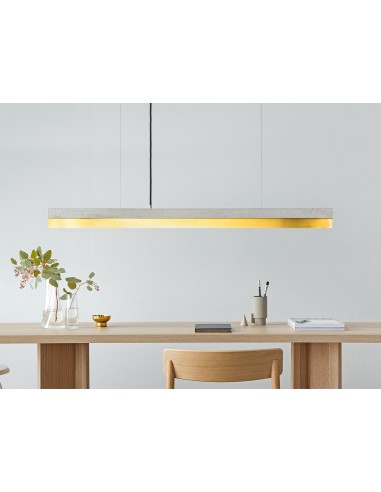 Langbordspendel i beton og messing...