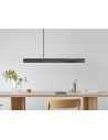Langbordspendel i beton og stål 92 cm 25W LED - Mørk beton/Gunmetal