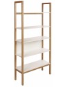 Woodman Farringdon Bogreol med 5 hylderum - Eg/Hvid