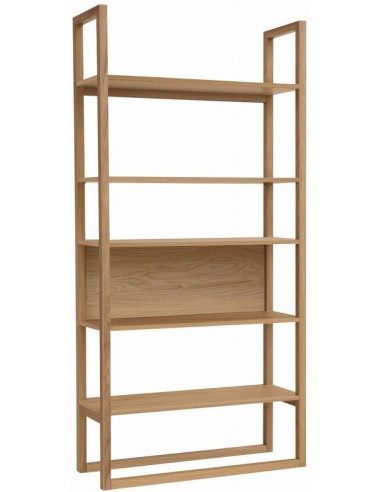 Woodman NewEst Reol med 5 hylderum - Eg