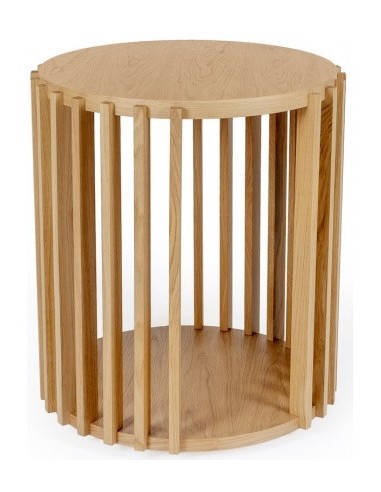 Woodman Drum Sofabord Ø53 cm - Eg