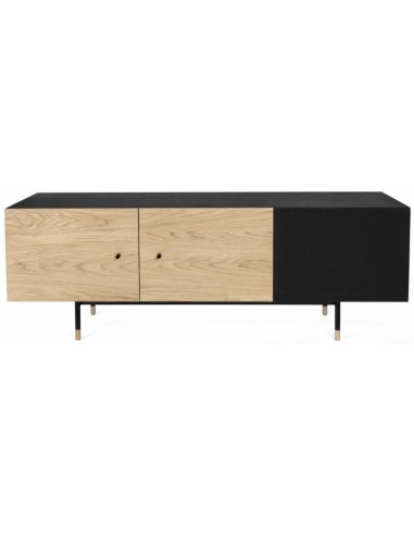 Woodman Jugend TV Bord B150 cm - Sort/Eg